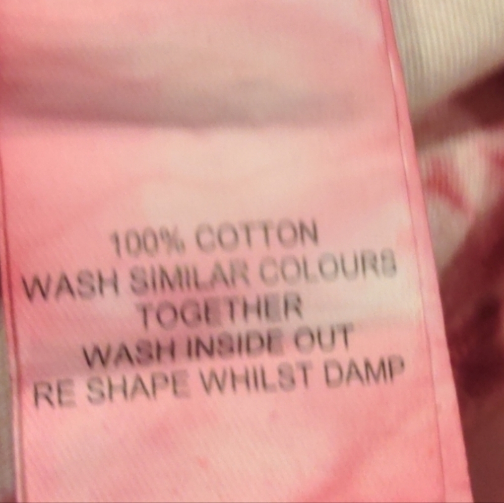 Missguided Short Sleeve Basic Raspberry Tie Dye T… - image 6